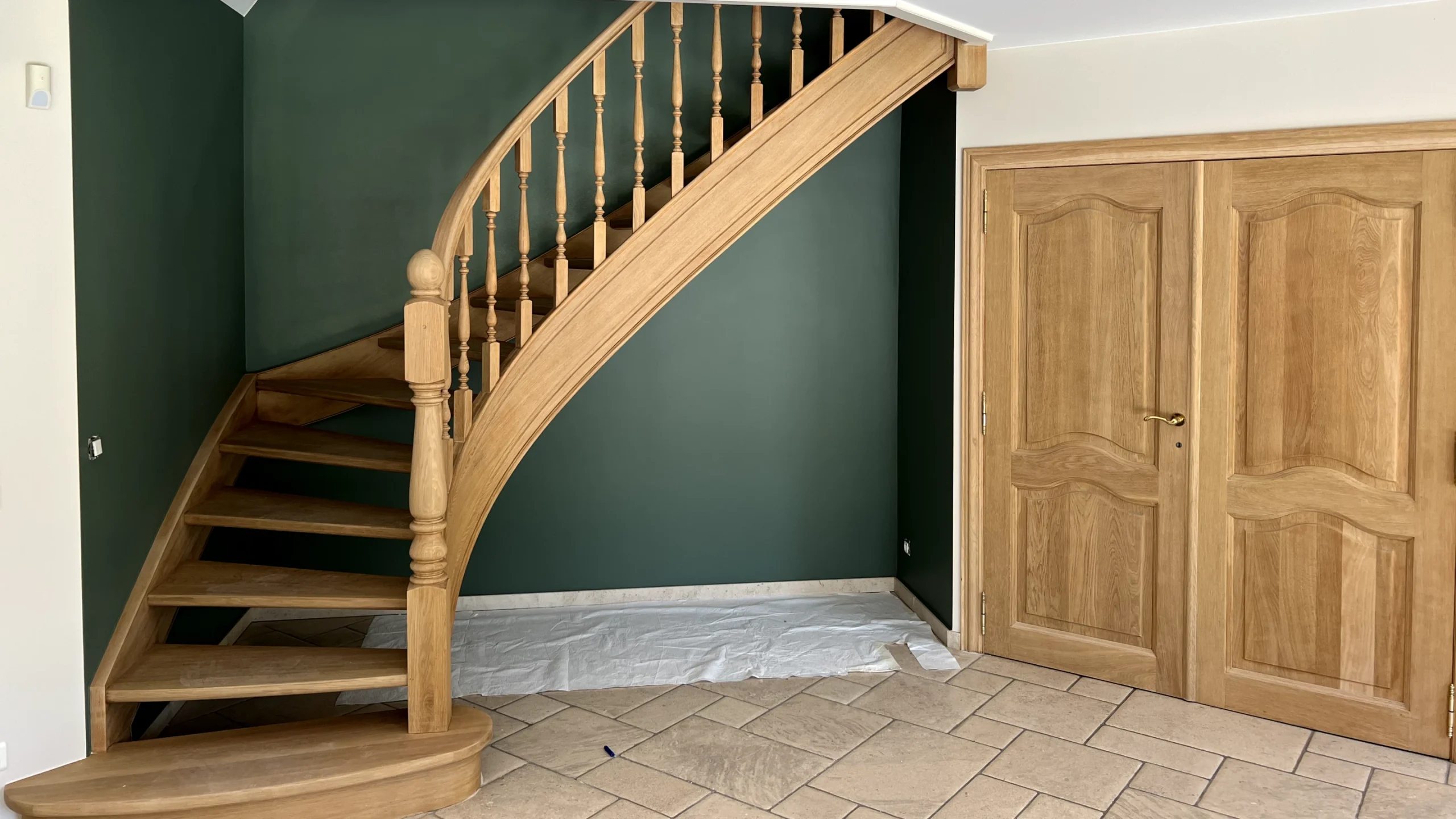 peinture interieur escalier par all concept bondues